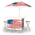 Red, White, & Blue Portable Tailgate Bar