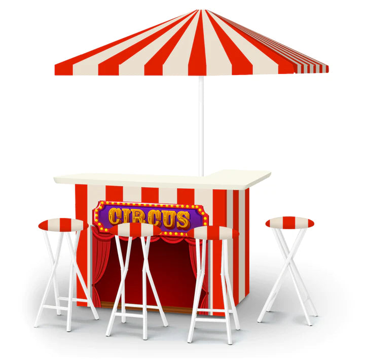 Under the Big Top Portable Tailgate Bar