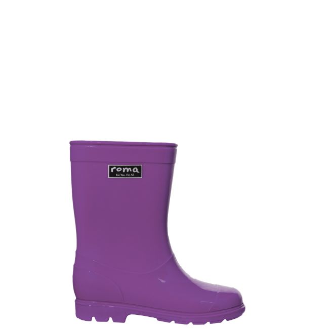 Roma Abel Kids Purple Rain Boots