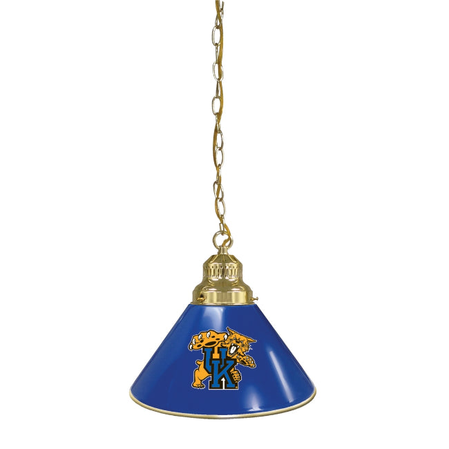 University of Kentucky Cat Pendant Light - Brass