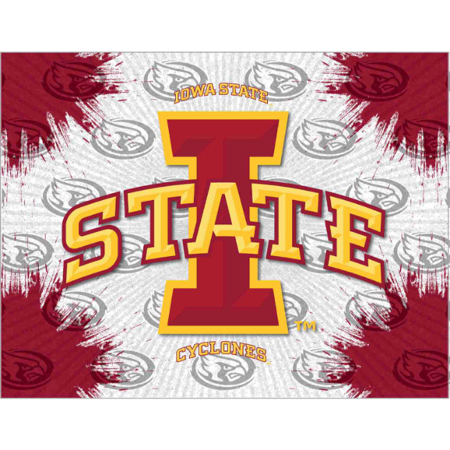 Iowa State University Logo Spirit Canvas