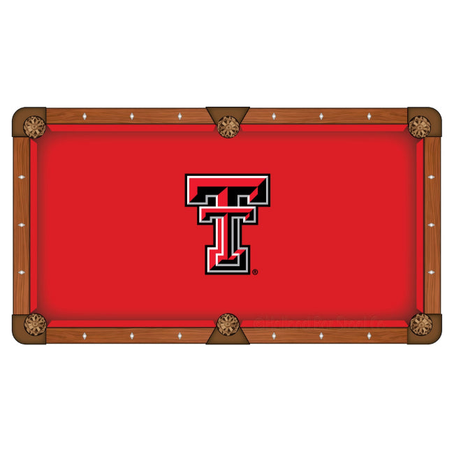 Texas Tech University Pool Table Cloth - 7 Feet