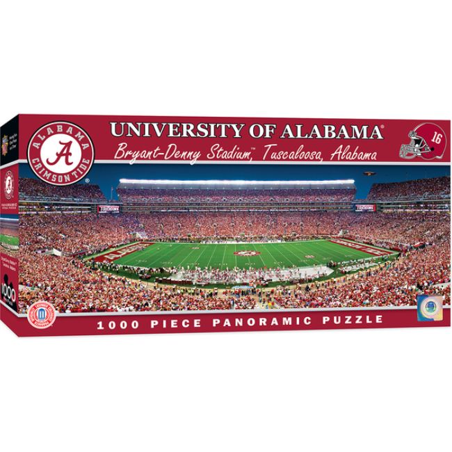University of Alabama Bryant-Denny Stadium Panoramic Stadium 1000 Piece Puzzle