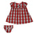University of Georgia Campus Plaid  Dress with Bloomers