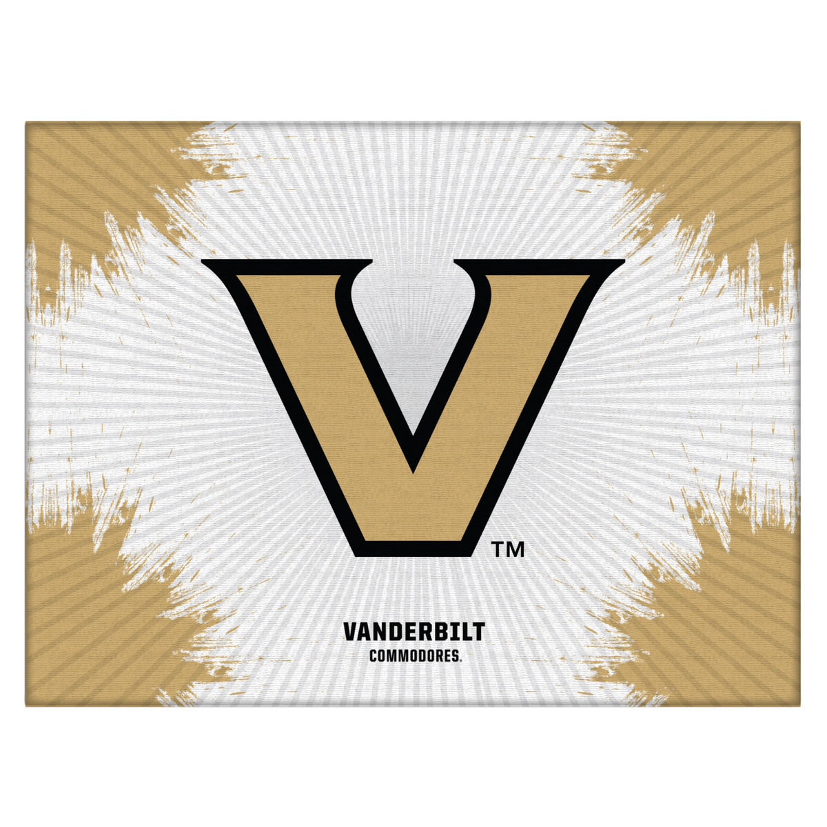 Vanderbilt University Logo Spirit Canvas (24” x 32”)