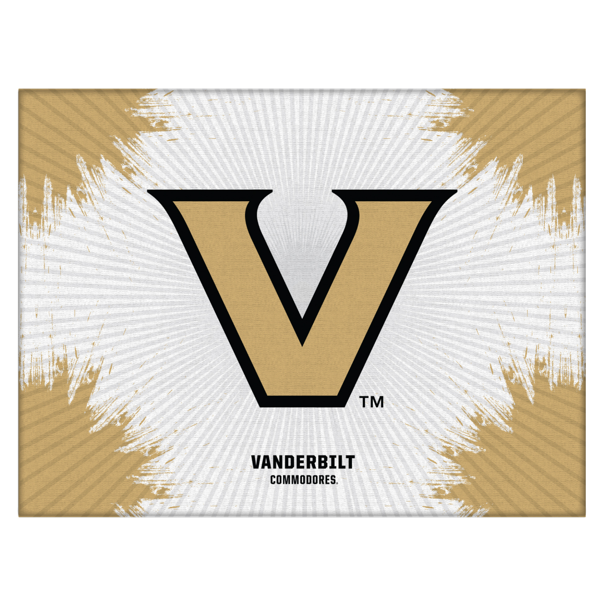 Vanderbilt University Logo Spirit Canvas (24” x 32”)