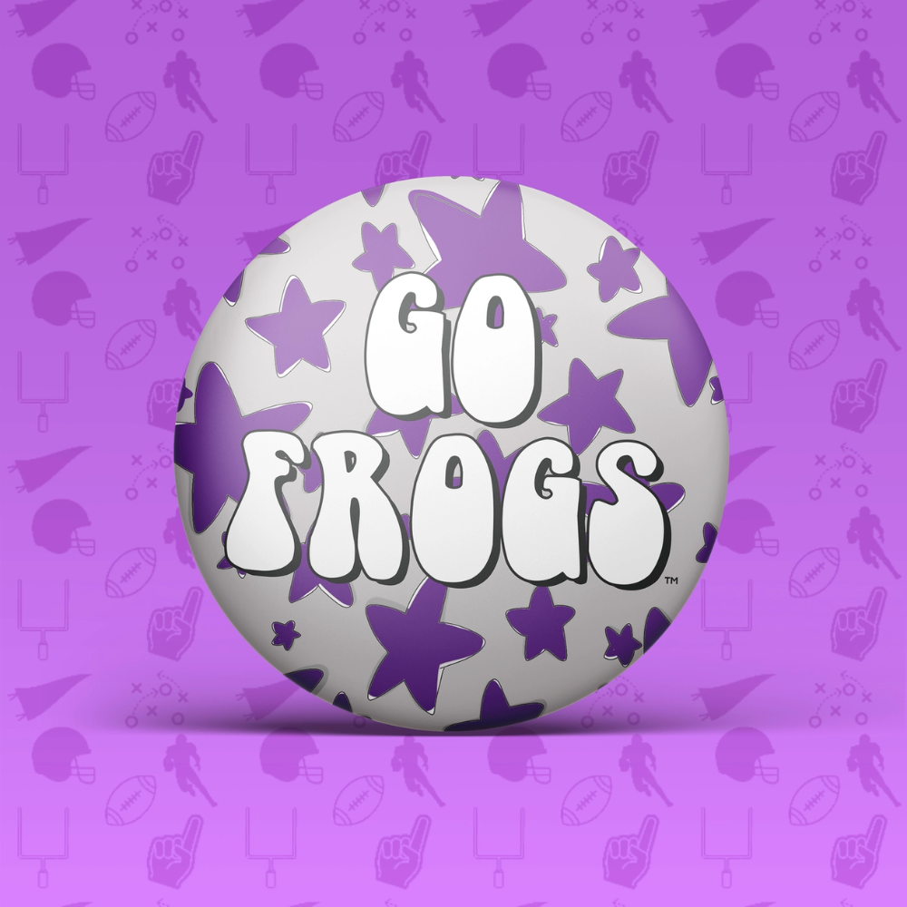 TCU Button - Go Frogs