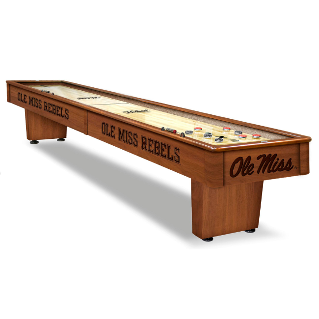 Ole Miss Shuffleboard Table