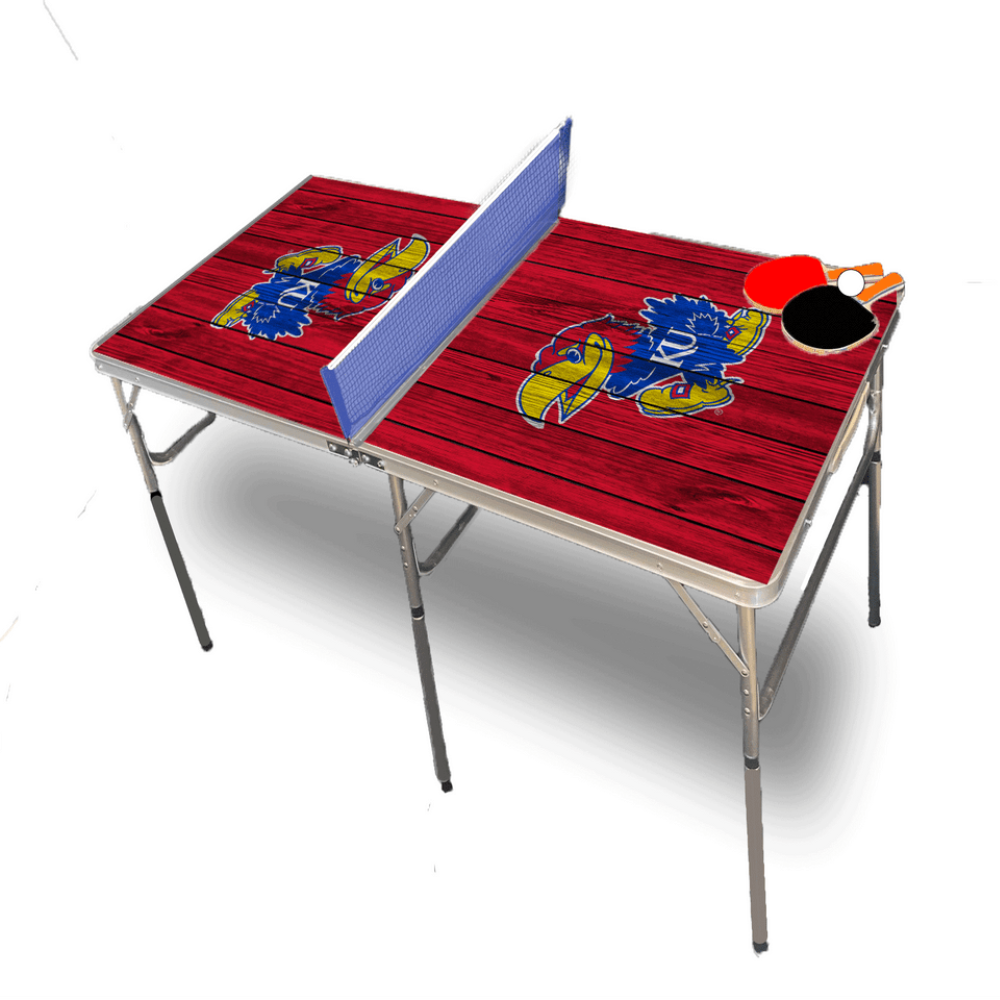 University of Kansas Pop-Up Table Tennis (Red)