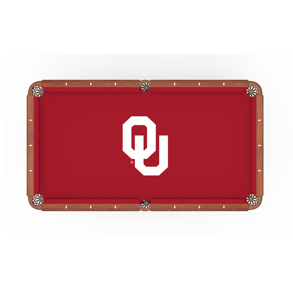 University of Oklahoma Pool Table Cloth - 8 Feet