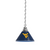 West Virginia University Pendant Light - Chrome