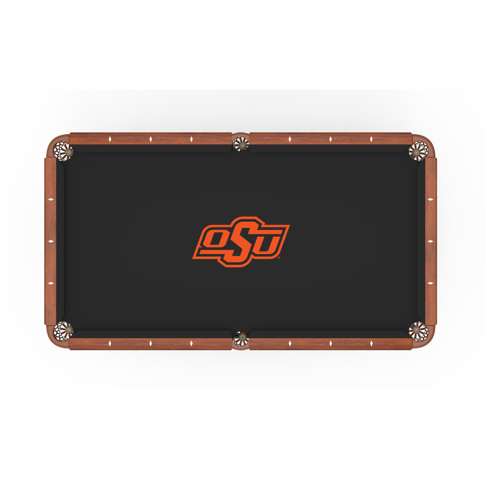 Oklahoma State University Pool Table Cloth - 8 Feet