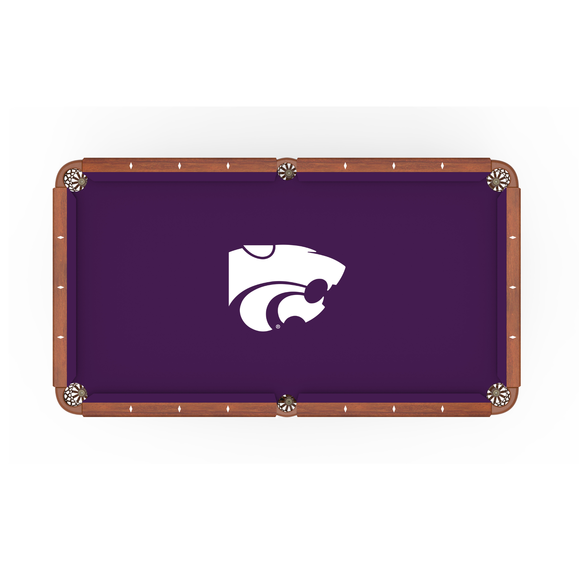 Kansas State University Pool Table Cloth - 8 Feet