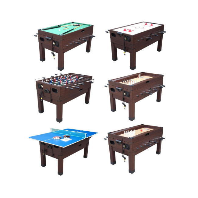 13-in-1 Multi-Game Table (Espresso)
