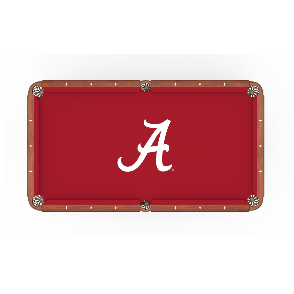 University of Alabama Pool Table Cloth - 8 Feet