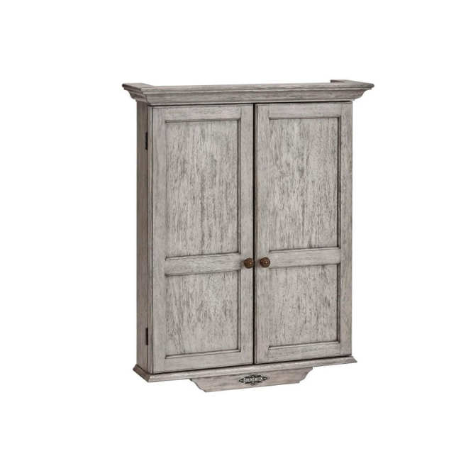 Dartboard Cabinet - Rustic Grey