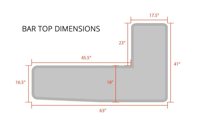 Mr. &amp; Mrs. Portable Tailgate Bar