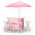 Happy Birthday to You - Pink Portable Tailgate Bar