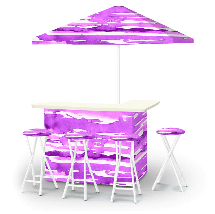 Grape Jam Portable Tailgate Bar