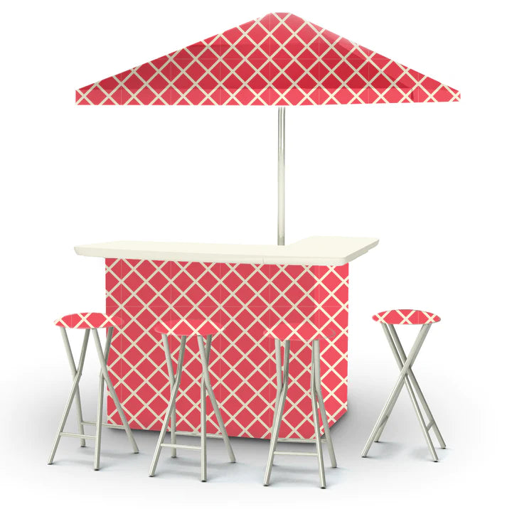 Diamond Bar Portable Tailgate Bar