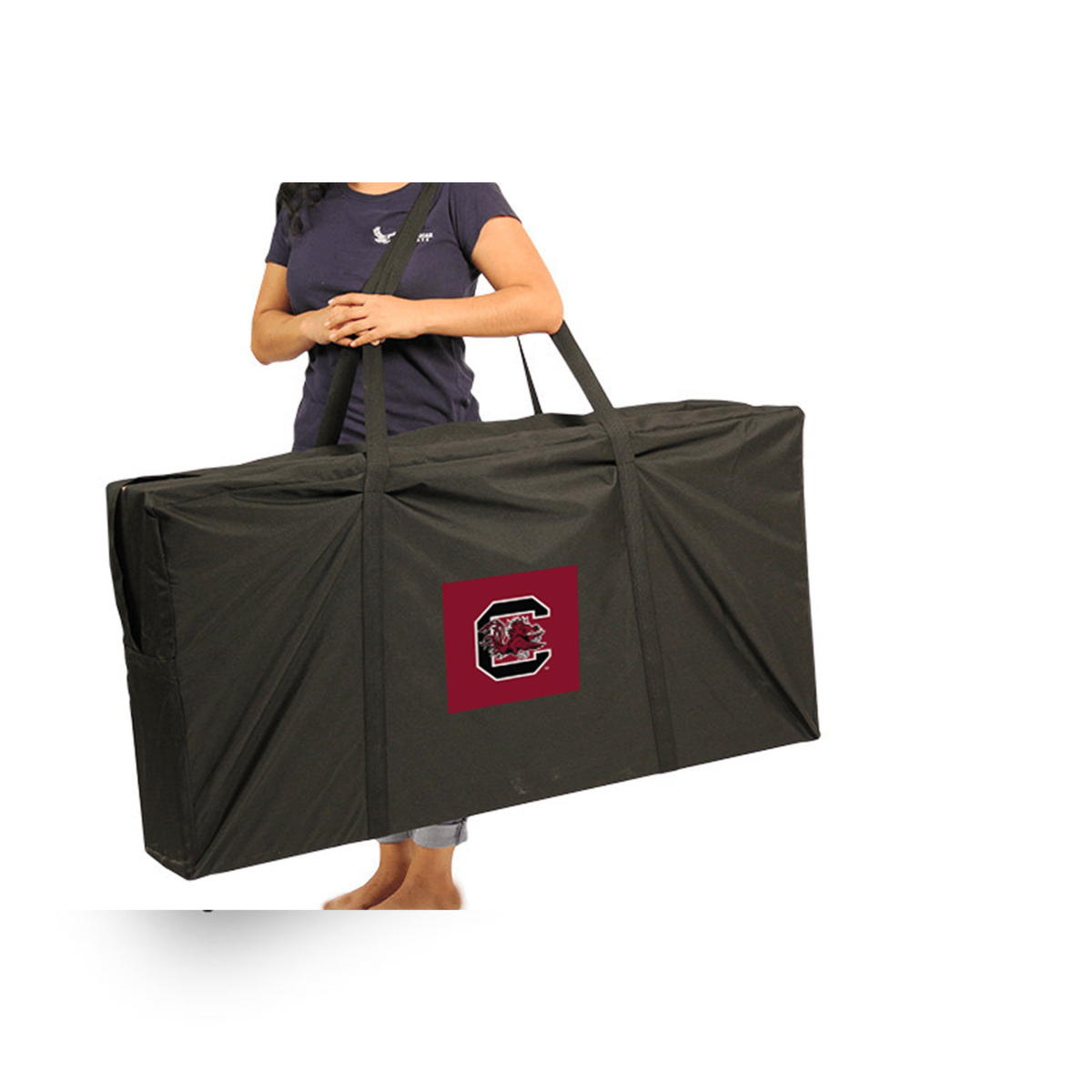 University of South Carolina Matching Stripe Cornhole (Garnet)