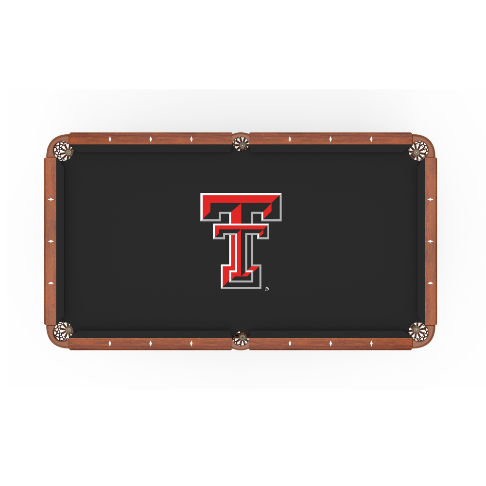 Texas Tech University Pool Table Cloth - 9 Feet