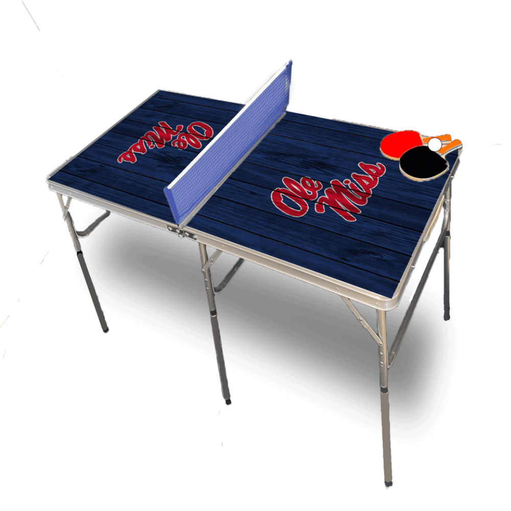 Ole Miss Pop-Up Table Tennis (Navy)