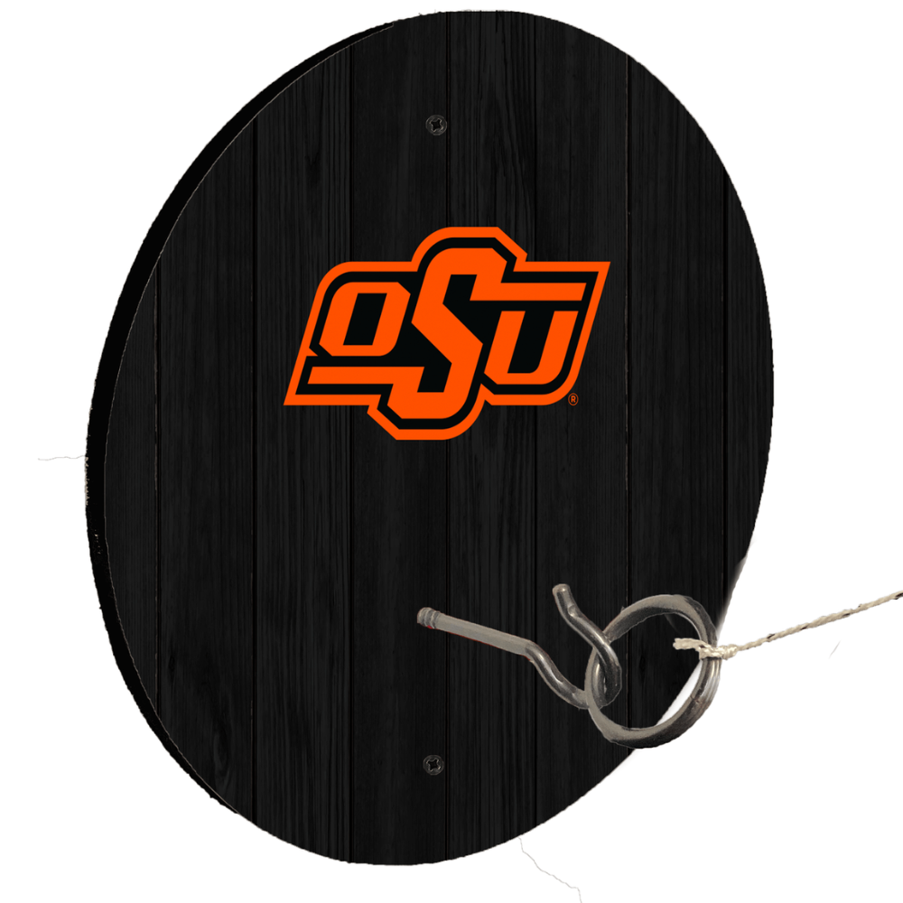 Oklahoma State University Hook & Ring (Black)
