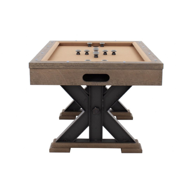 Weathered Bumper Pool Table - Rectangle (Desert Sand)