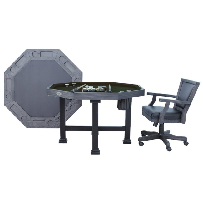 Urban Bumper Pool Table - Octagon (Midnight Black)