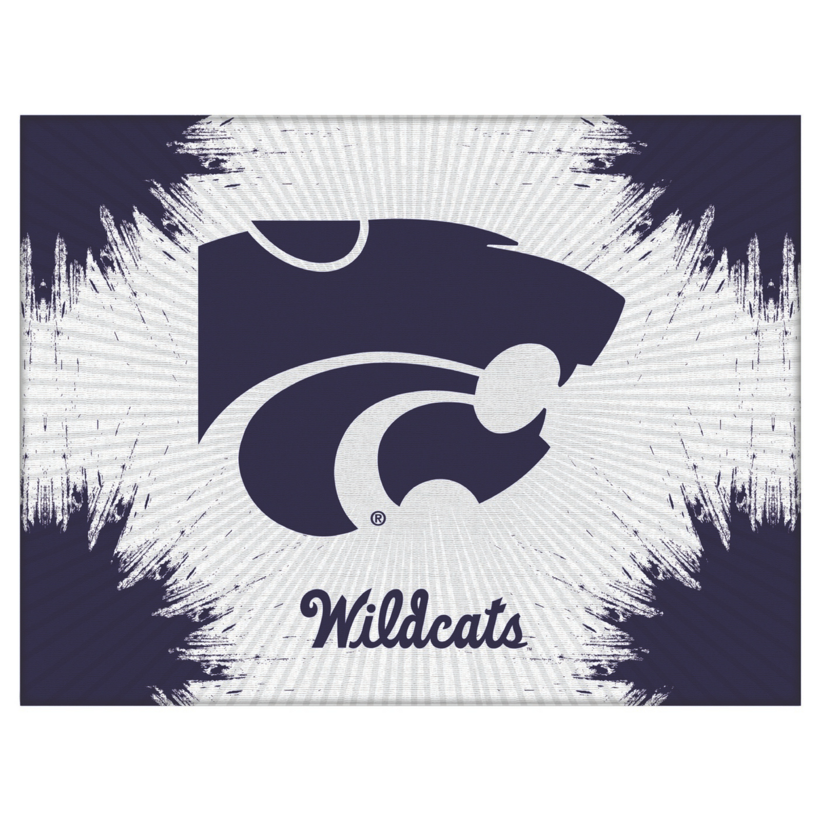 Kansas State University Logo Spirit Canvas (24” x 32”)