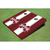 Mississippi State University Matching Stripe Cornhole (Maroon M)
