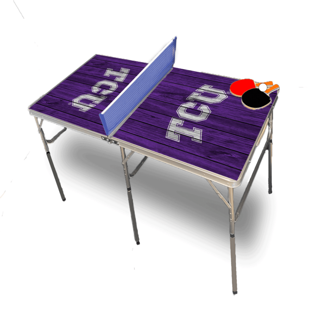 TCU Pop-Up Table Tennis (Purple)