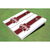 Mississippi State University Matching Stripe Cornhole (White M)