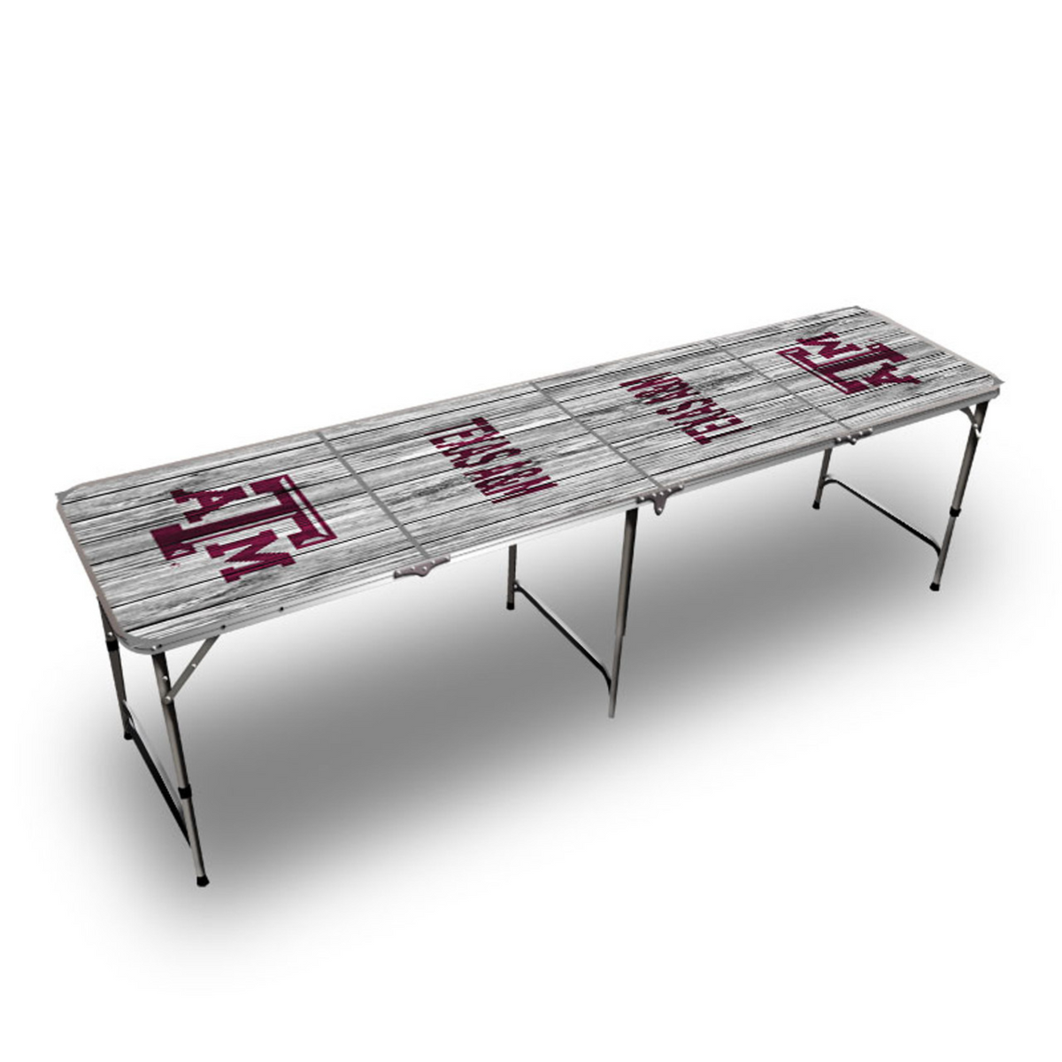Texas A&amp;M University Tailgate Table (Gray)