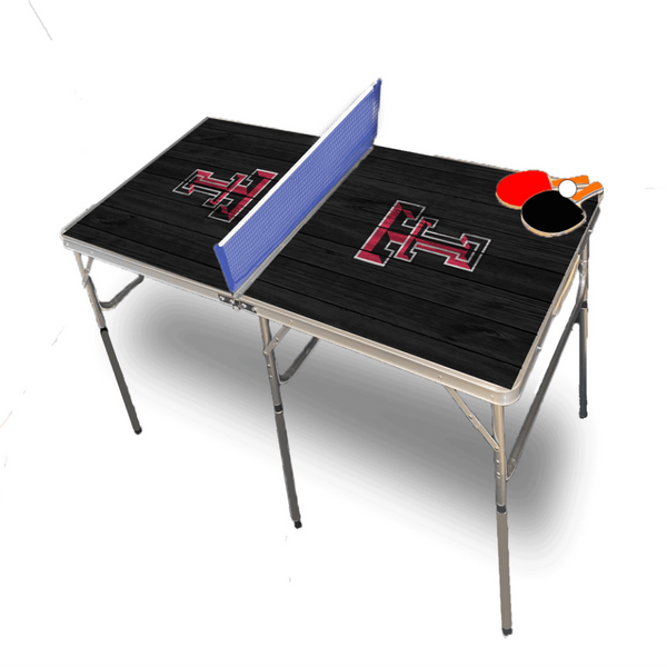 Texas Tech University Pop-Up Table Tennis (Black) - Passionately ...