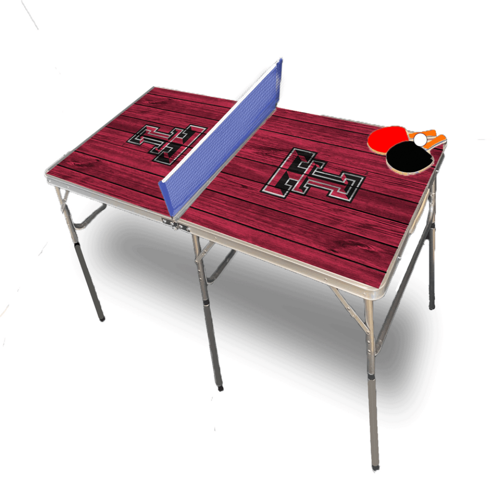 Texas Tech University Pop-Up Table Tennis (Red)