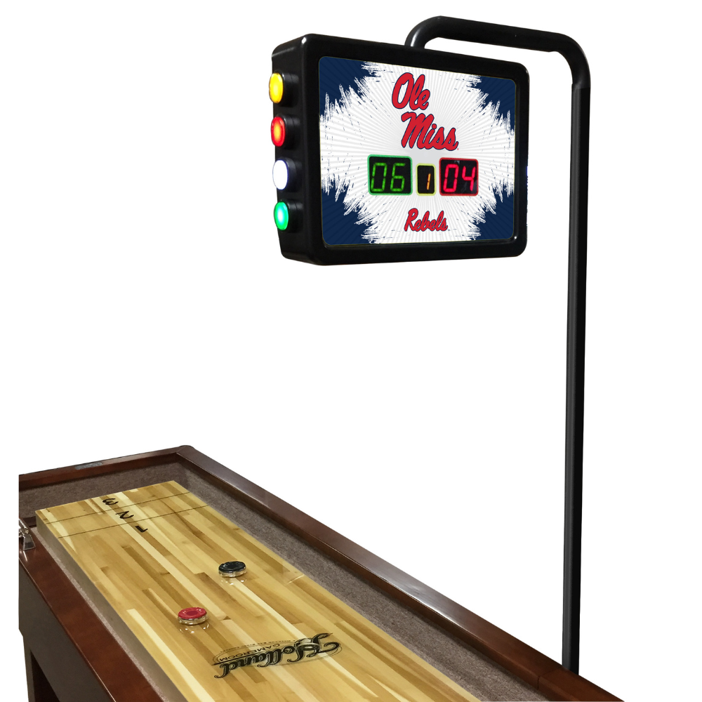 Ole Miss Shuffleboard Table