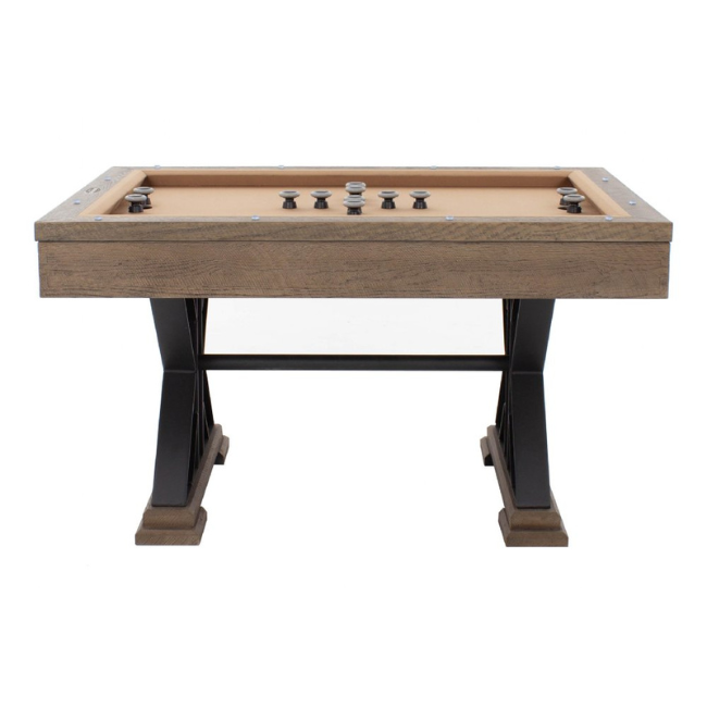 Weathered Bumper Pool Table - Rectangle (Desert Sand)