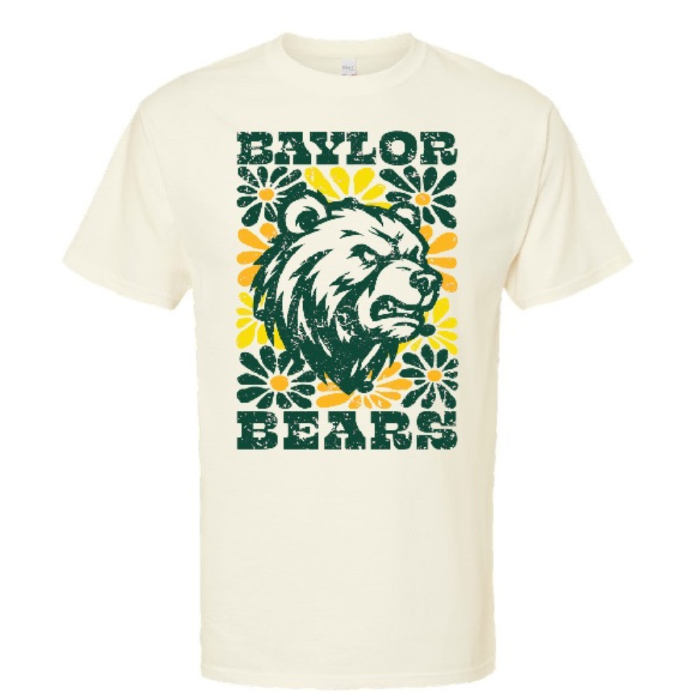 Baylor University Groovy Floral