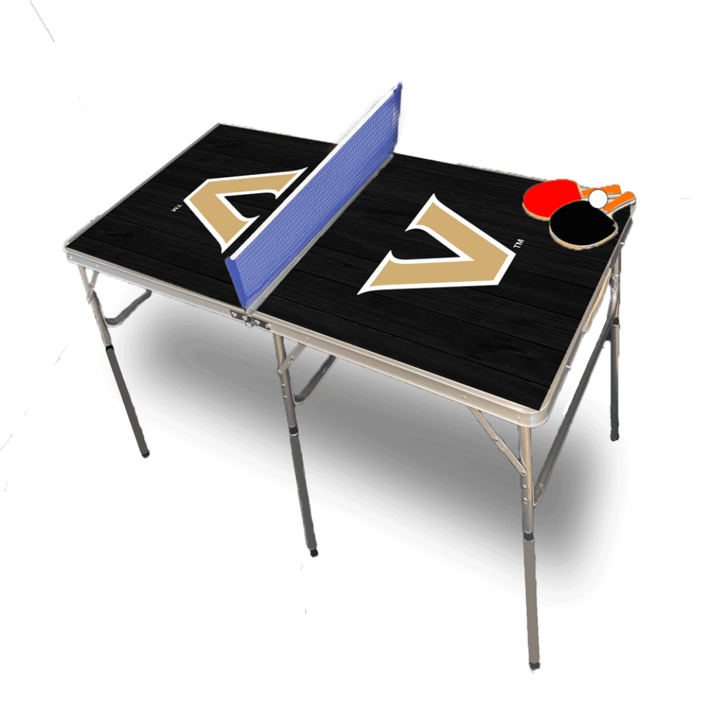 Vanderbilt University Pop-Up Table Tennis (Black)