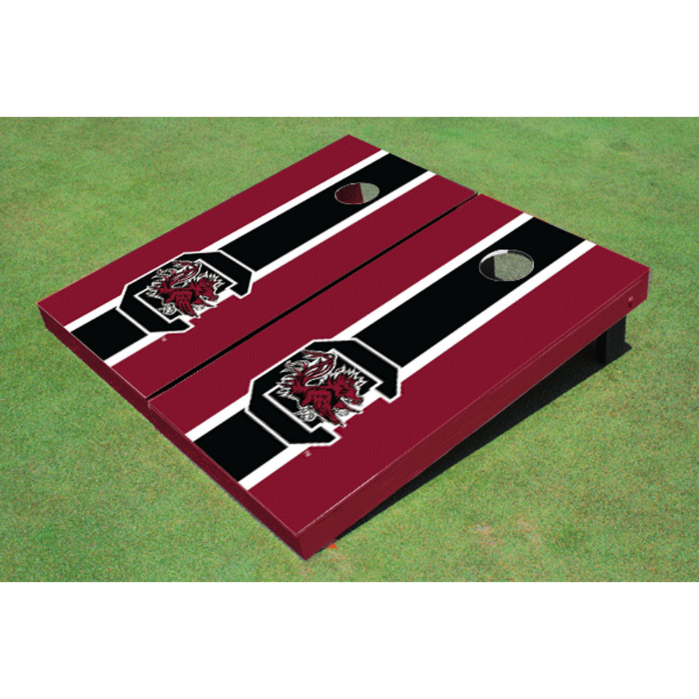 University of South Carolina Matching Stripe Cornhole (Garnet)