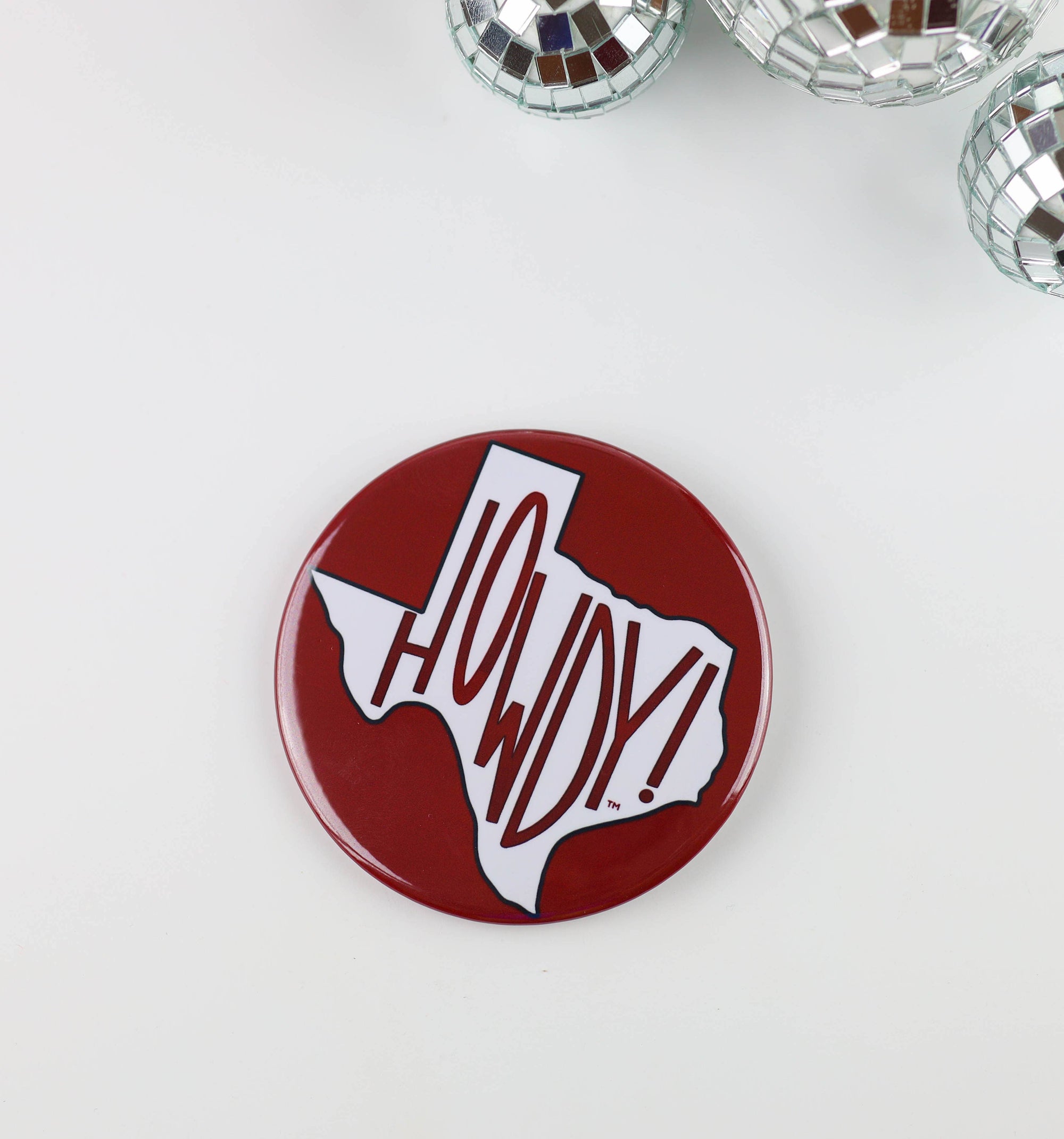 Texas A&M University Button - Howdy