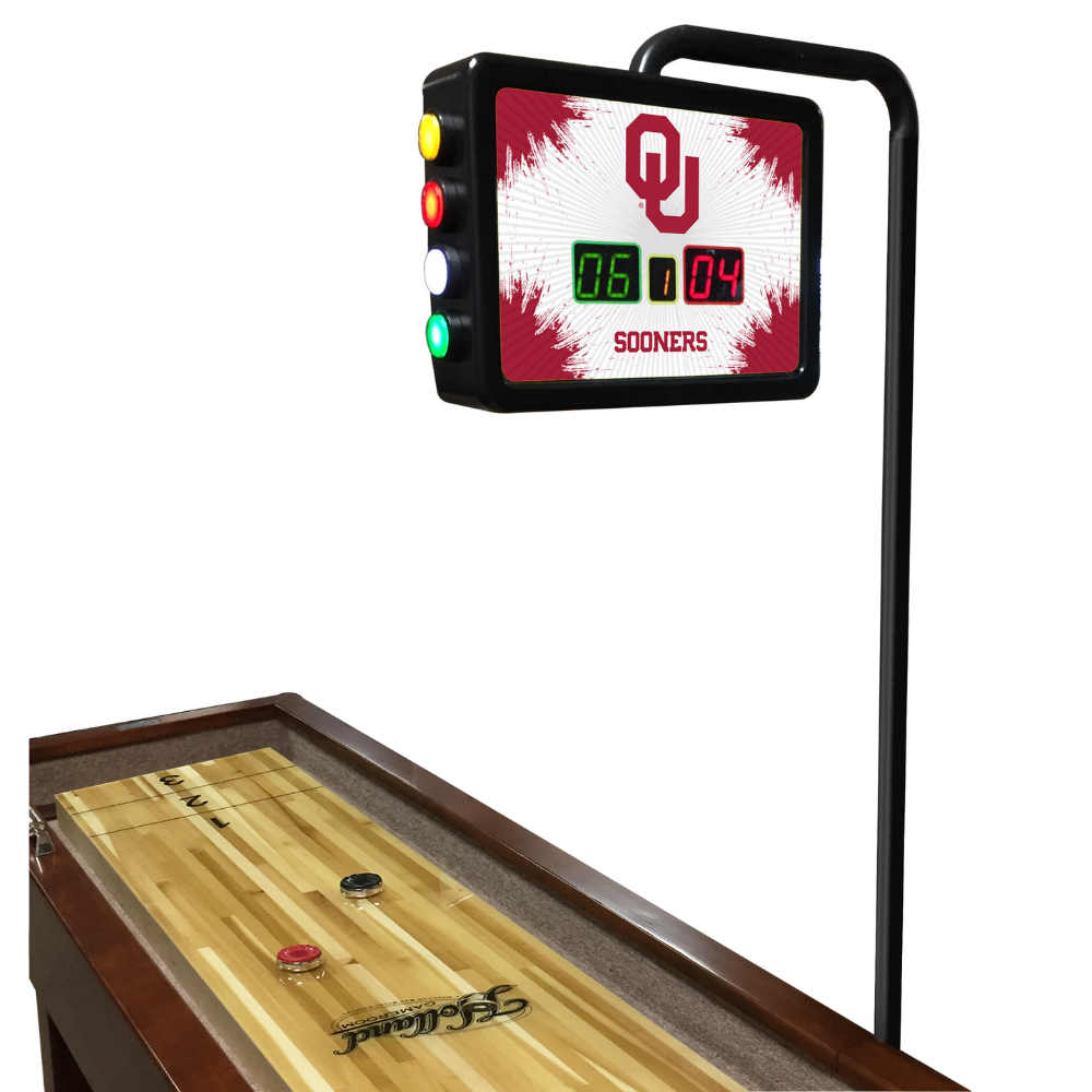 University of Oklahoma Shuffleboard Table