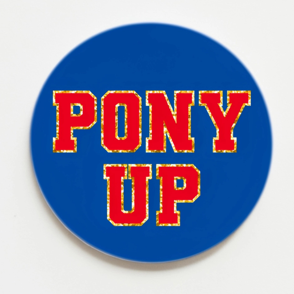 SMU Button - Pony Up