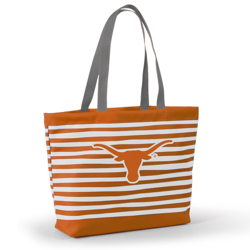 University of Texas Wavy Striped Tote