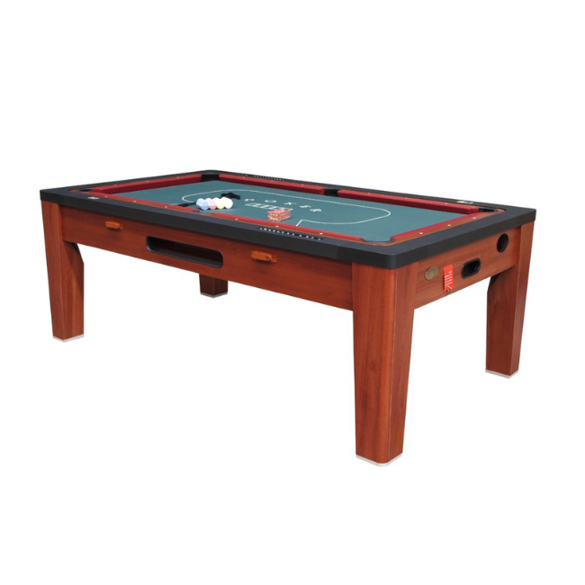 6-in-1 Multi-Game Table (Cherry)