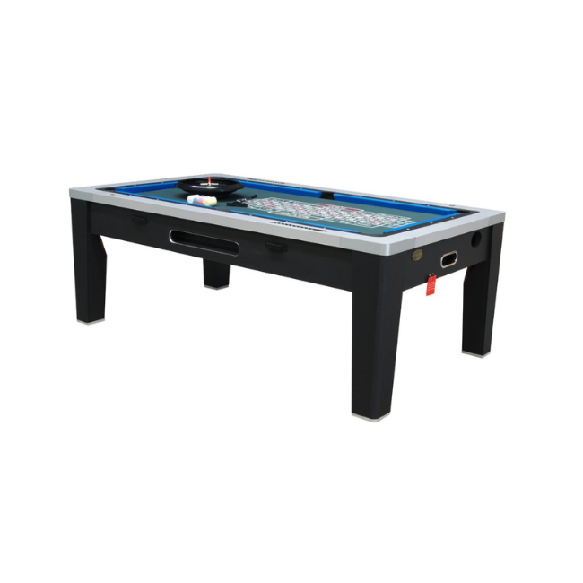 6-in-1 Multi-Game Table (Black)