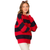 Striped Gameday Sweater - Red / Black