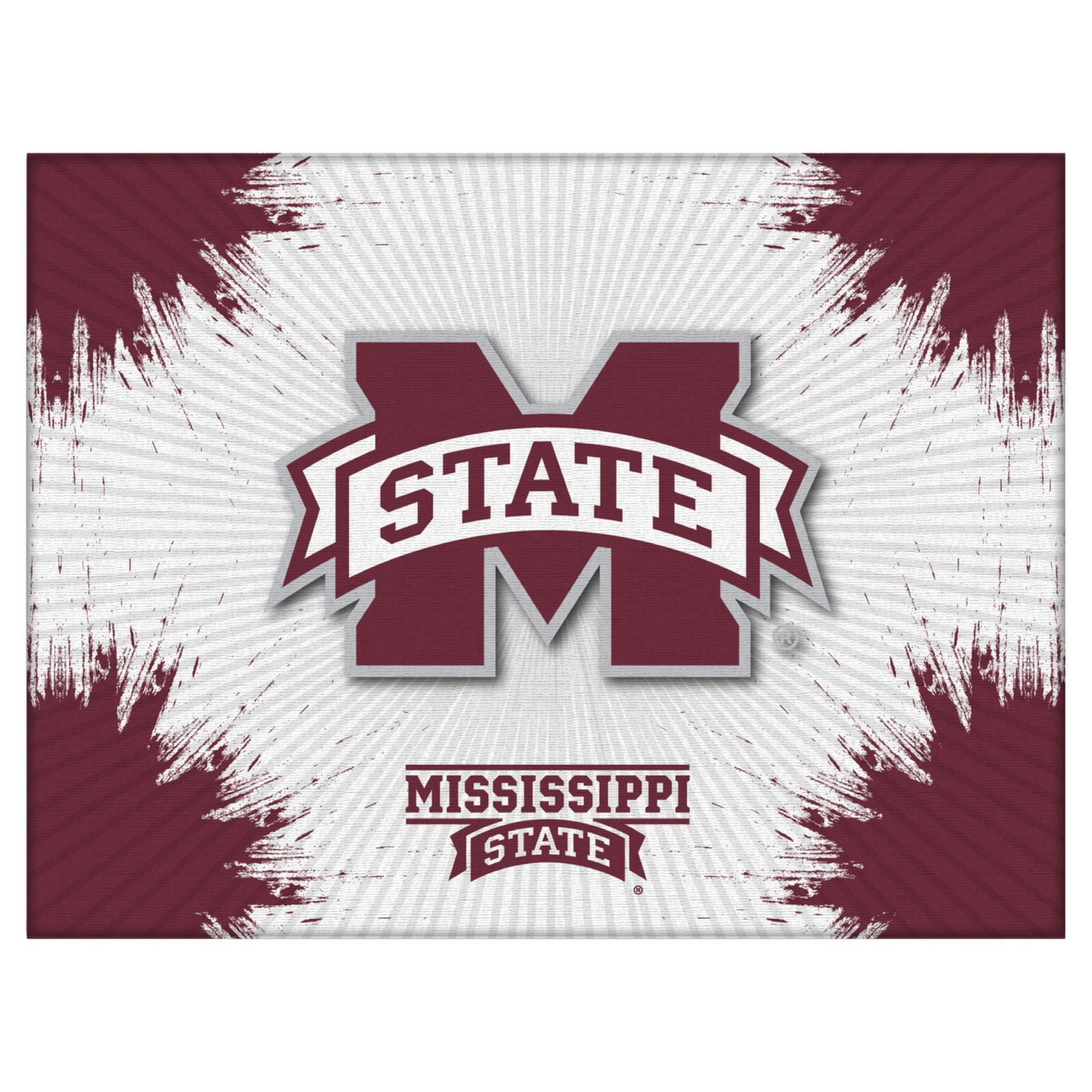 Mississippi State University Logo Spirit Canvas (24” x 32”)